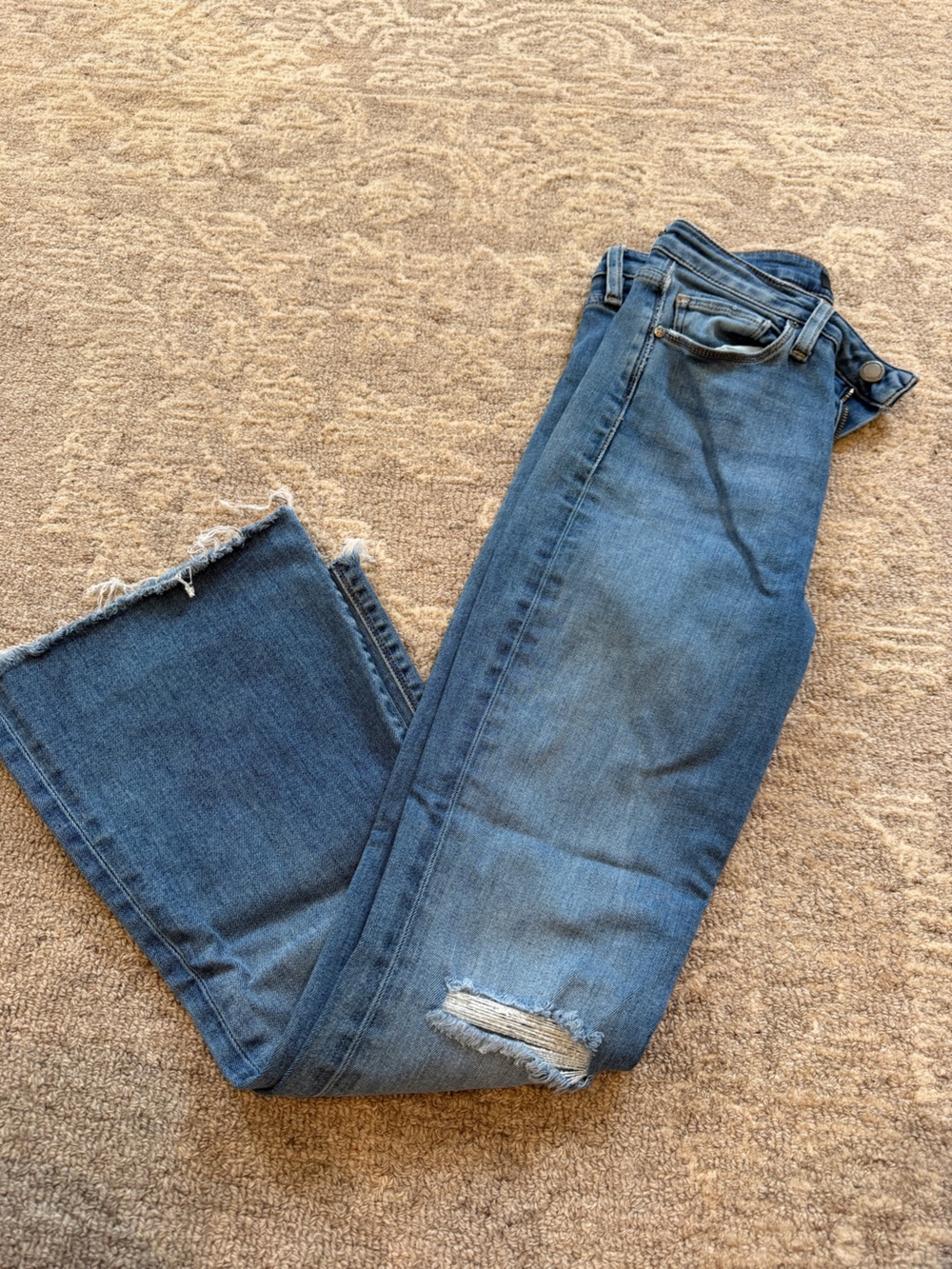 Hudson Jeans Holly Flare Cropped Denim